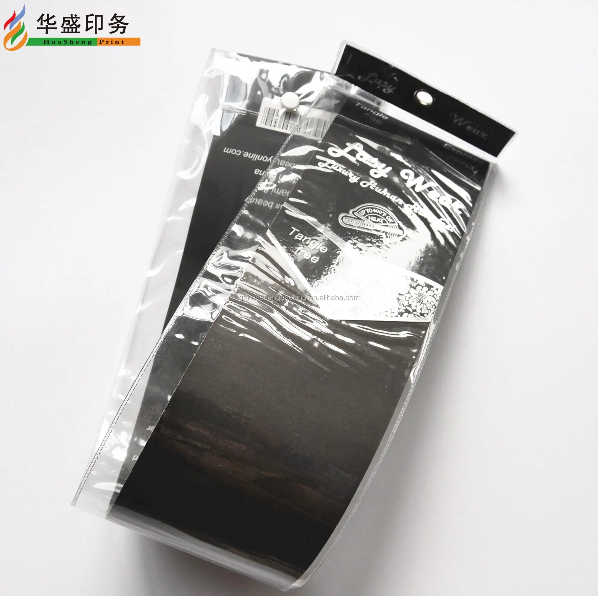 Custom Hair Plastic Packaging Bag With Paper Card,Clear Colour Pvc Bag With  Eyelet - Buy Plastic Bags For Hair Extensions,Wholesale Pvc Plastic Hair  Extension Bag Plastic Bags For Hair Extensions,Custom Clear Pvc