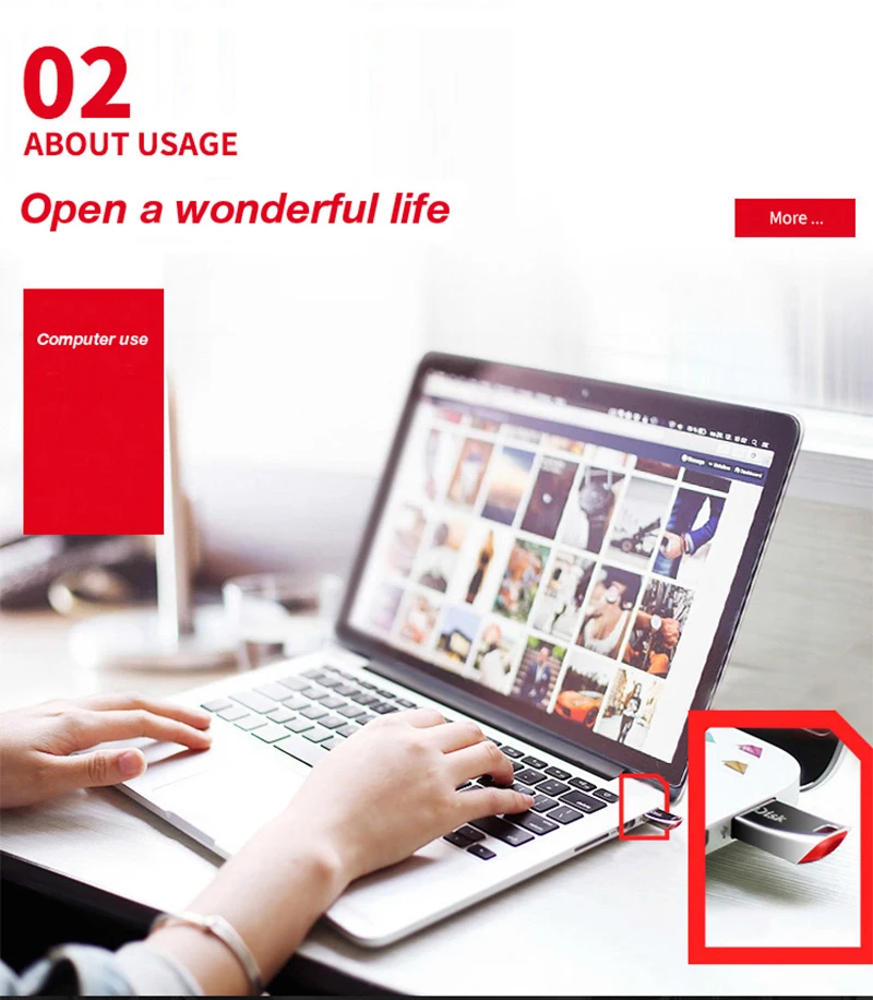 Original SanDisk USB Disk Pen Drive 32GB 64GB 16GB Pendrive CZ71 USB 2.0 Memory Stick USB Flash Drive - ANKUX.COM