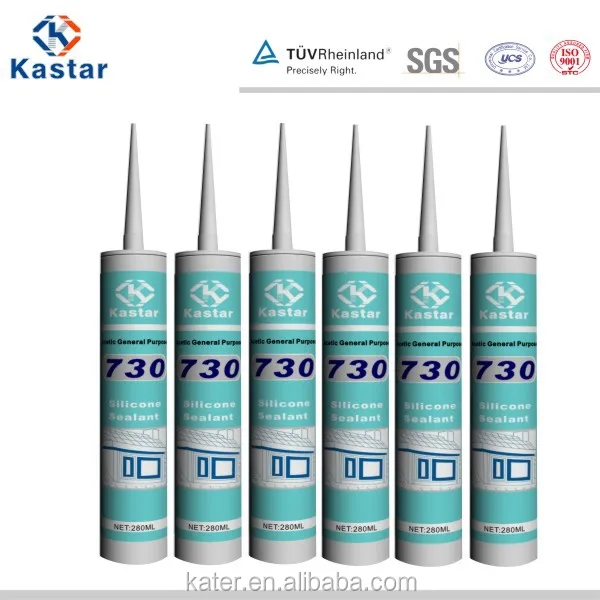 GP type clear silicone sealant