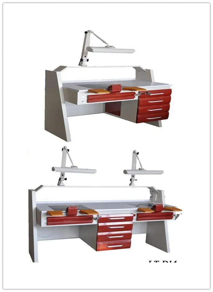 Ltd01 Dental Lab Technician Bench For 2 Person Dental Laboratory