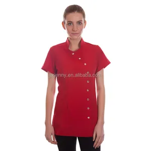 ladies short sleeve slit fit salon spa uniform ladies short sleeve slit fit salon spa uniform