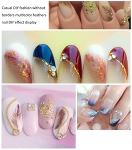 Feather Nails Diy Tutorial Alldaychic
