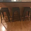 Storage Living Room Fishing Tool Metal Industrial Shop Stools Bar Stool Bar Chair Vintage