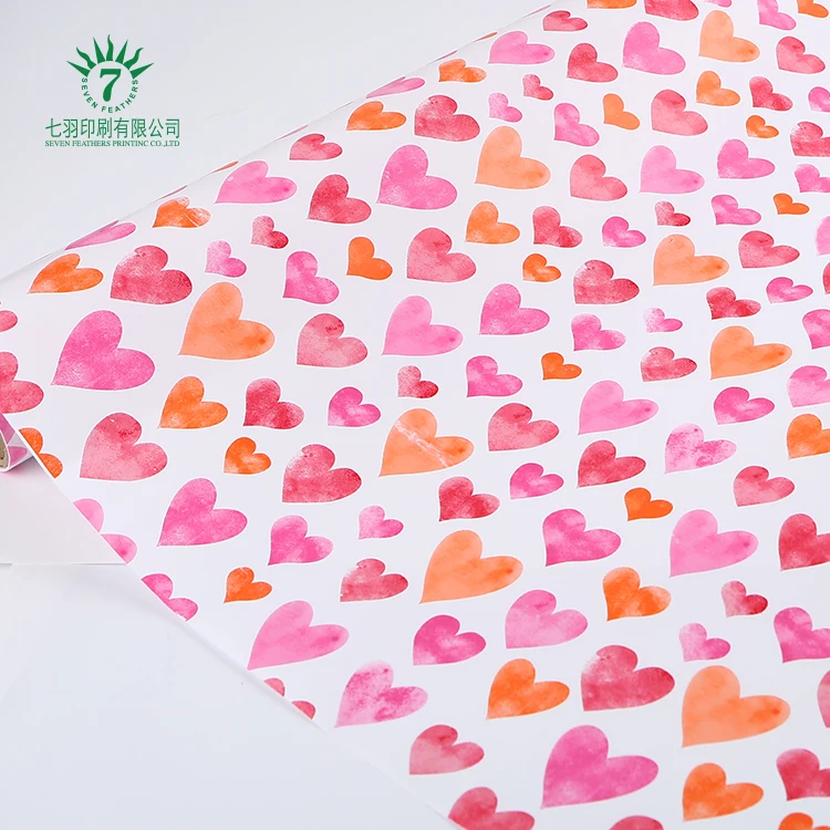 Colorful Gift Wrapping Paper Florist Flower Wrapping Paper