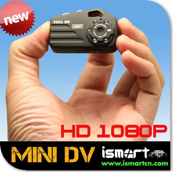 1080p filmadora mini