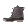 Wholesale Personalized Monogram Waterproofed Ankle Plaid Duck Boot