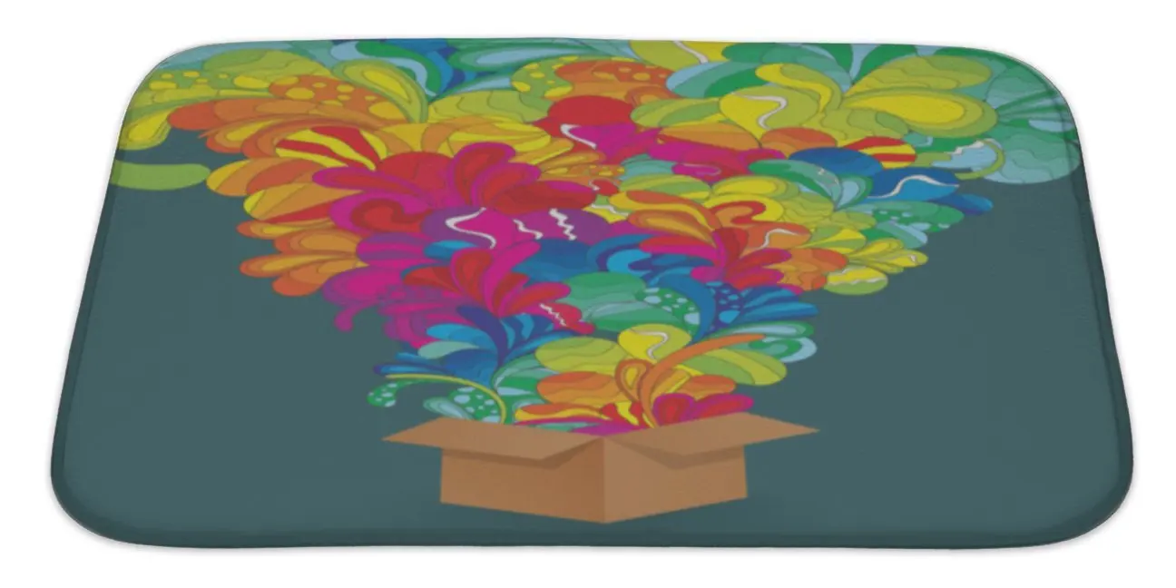 Funky Bath Panels Find Deals On Line At Get Quotations Gear New No Slip Microfiber Memory Foam Funky Explosion Bath Rug Mat