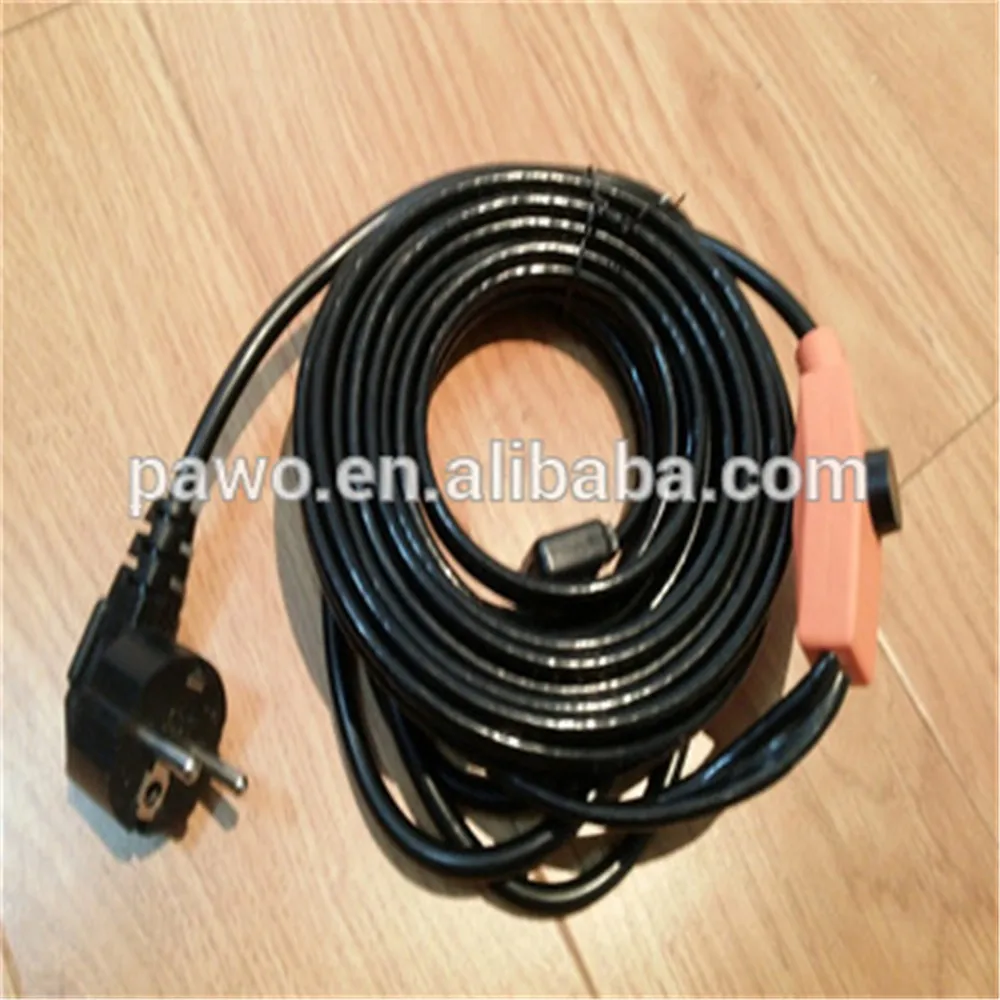 16w/m Electric Heating Cable Water Pipe Heating Cable Waterproof