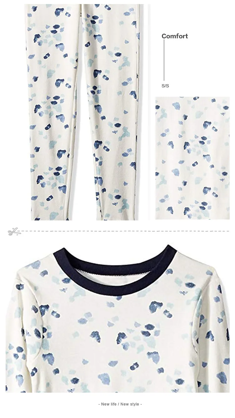 Newest Style Soft Fabric Comfortable Wholesale Kids Christmas Pajamas