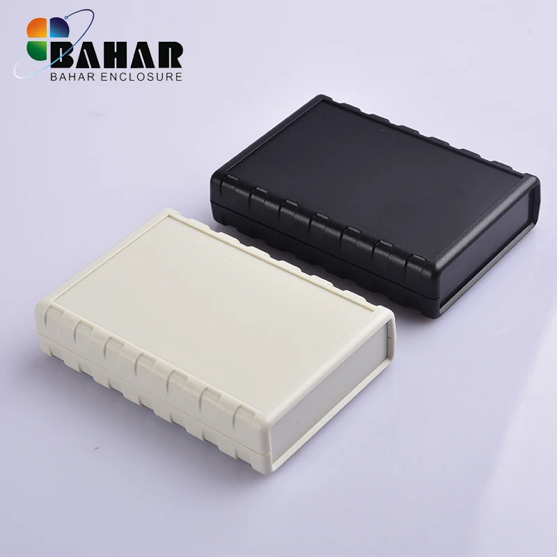 77*110*25 small white and black plastic PCB enclosure as ABS connection box BMD 60036