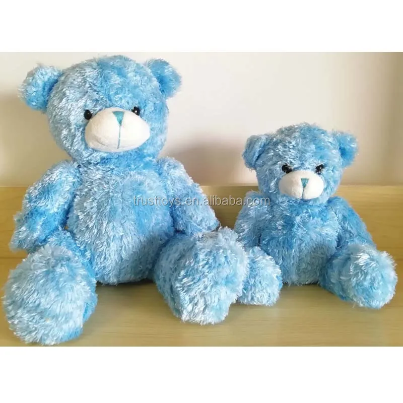 blue small teddy bear