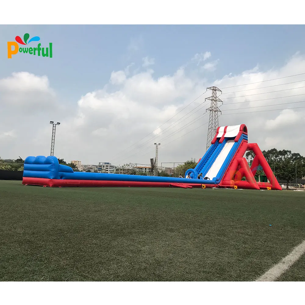 Factory Price Giant largest Inflatable hippo Water Slide Slip N Slide