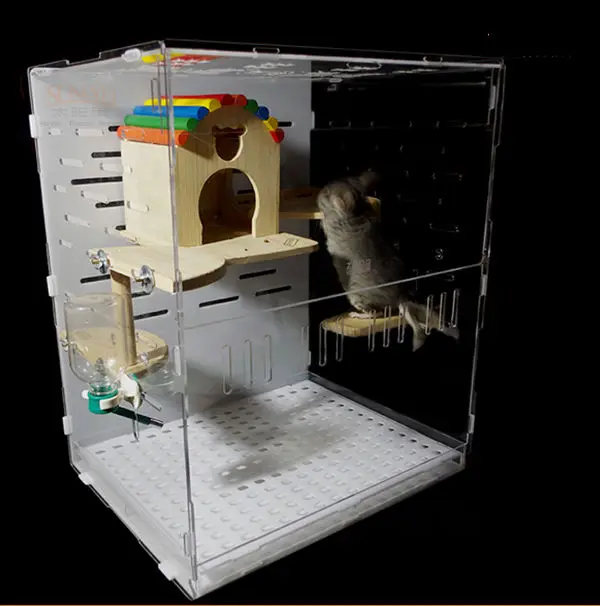 Luxury Hamster Paradise Acrylic Hamster Cage Small Animal Cage Export