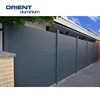 powder coated aluminum fence post