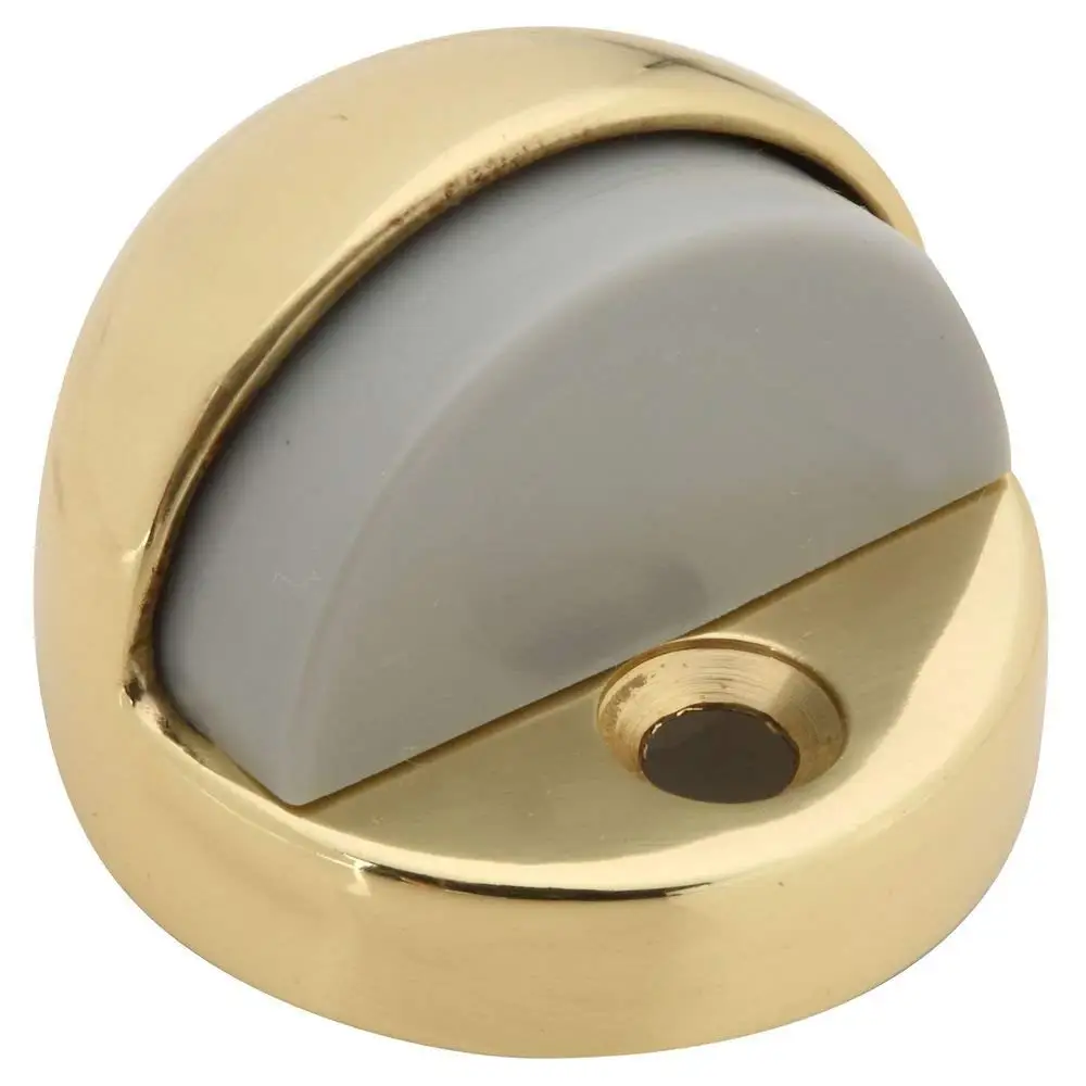 NATIONAL//SPECTRUM BRANDS HHI N276-634 3-Inch Brass Rigid Door Stop