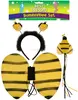 Fancy dress yellow bumblebee wings wand headband bee dress up adult hen party headband BH4092