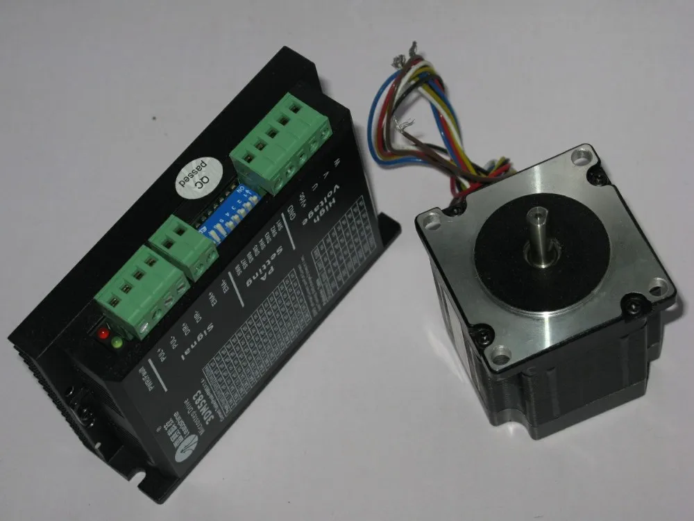 863s22 3dm583 leadshine 48 volt 3-phase nema 34 stepper motor