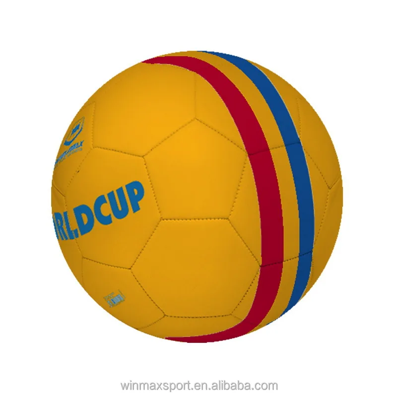 2015 Winamx Hot Sell World Cup Soccer Ball Special Design Rubber Soccer Ball Football Cheap