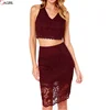 2014 new fashion women two piece bodycon cocktail party dress women fit cut out sexy hot bodycon outfit sexy skirt dress cheap