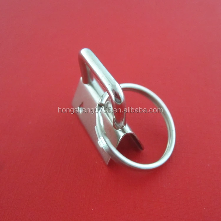 Hot Sale 1 Inch Metal Key Fob Hardware With Key Ring Wholesale Buy