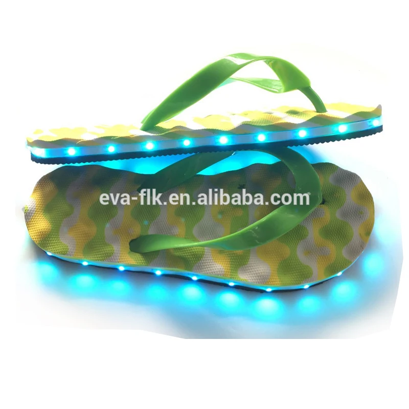 flip flops with led lights