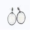 Women jewelry rough rhinestone earrings wedding diamond earrings jewelry