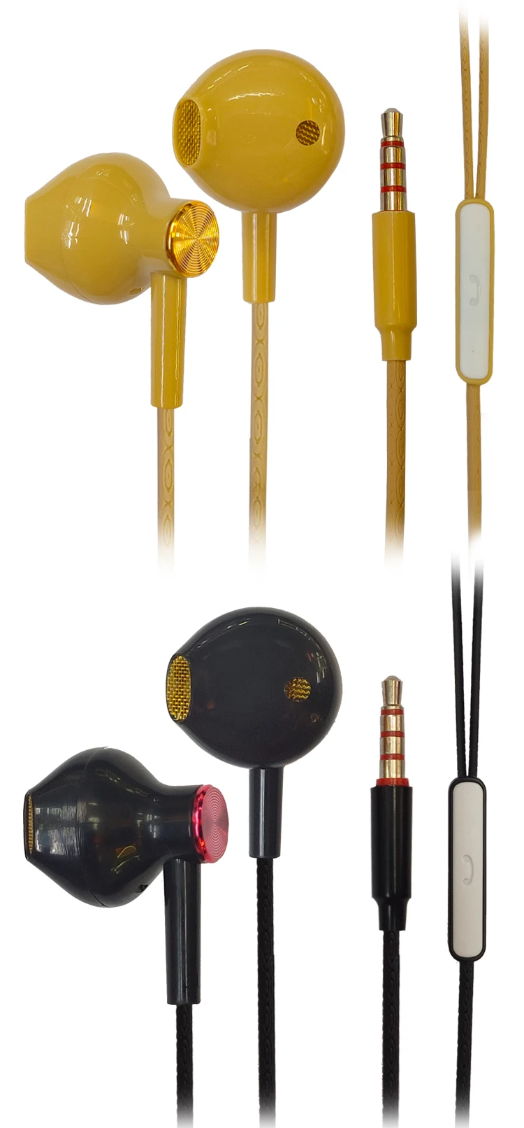Sports headphones, running headphones, eating chicken waterproof wired earphones universal earphone for iphone7