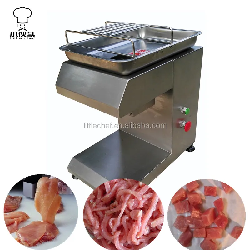 Professional Commercial Small Fresh Meat Slicer Goat Cube Dicer Beef  Slicing Cooked Chicken Cutter Meat Cutting Machine Price in Zhengzhou,  Henan, China