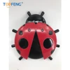 Ladybug thermometer Large Lady Bug Outdoor Thermometer Mounts on Window With Suction Cups