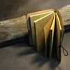 top grain leather/genuine leather tourist brochure Custom internal page trademarks and colors
