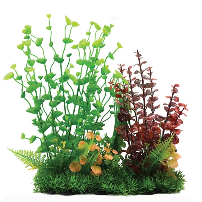 Wholesale Fish Tank Ornaments Aquarium Plastic Live Plants - Buy ...