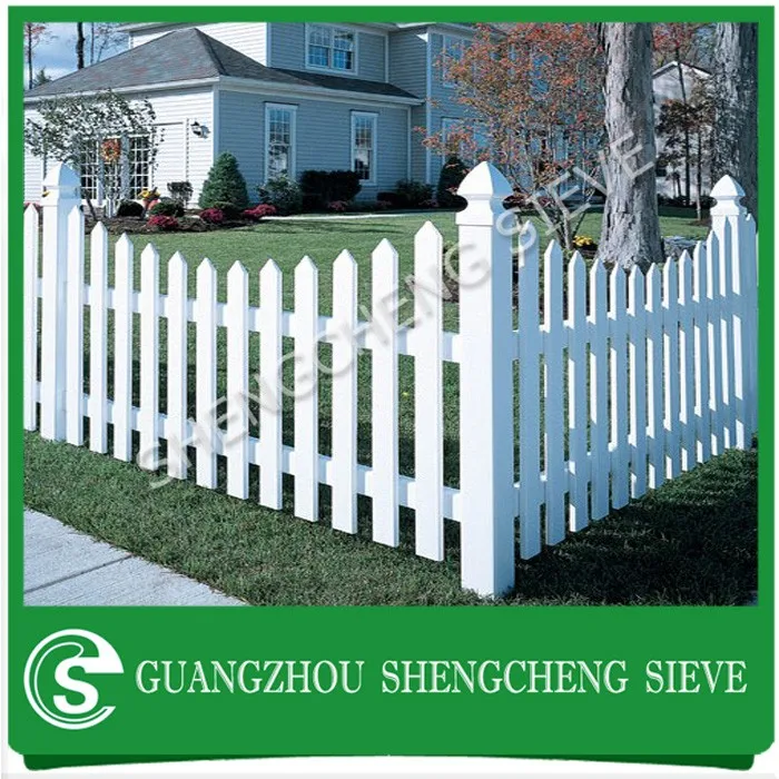 Composite Picket Fence Decorative Indoor Plastic Fences White Plastic