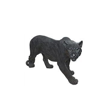 Kustom Hewan Patung Resin Hitam Panther Patung Buy Panther