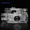 2pcs/lot Good Quality S-Line Logo Door Light Auto Ghost Shadow Lamp Car Projector Bulb Crees 3W Specific for TT R8 A4 A6 Q5 Q7