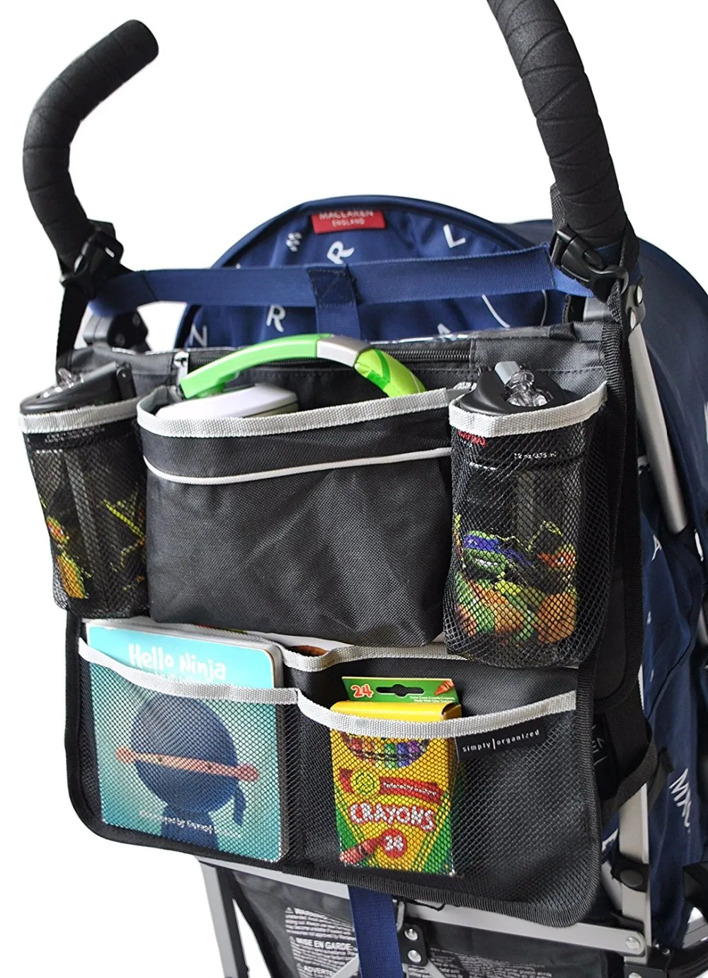 Universal Backseat Car Organizer Multipurpose Baby Stroller Caddy Car