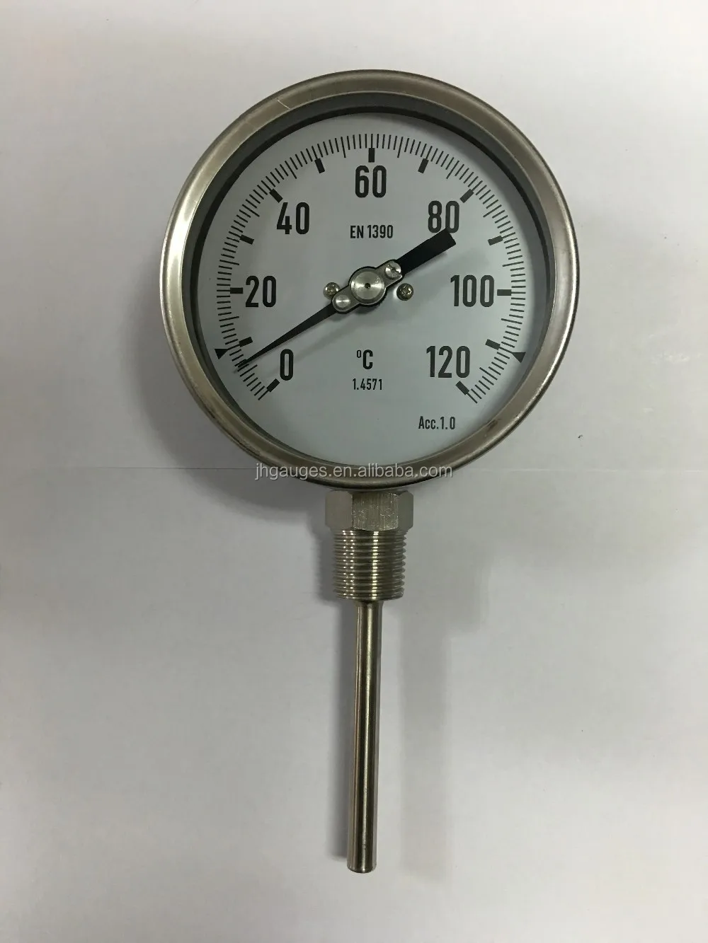 All Stainless Steel Bimetal Thermometer Buy Digital Thermometer With