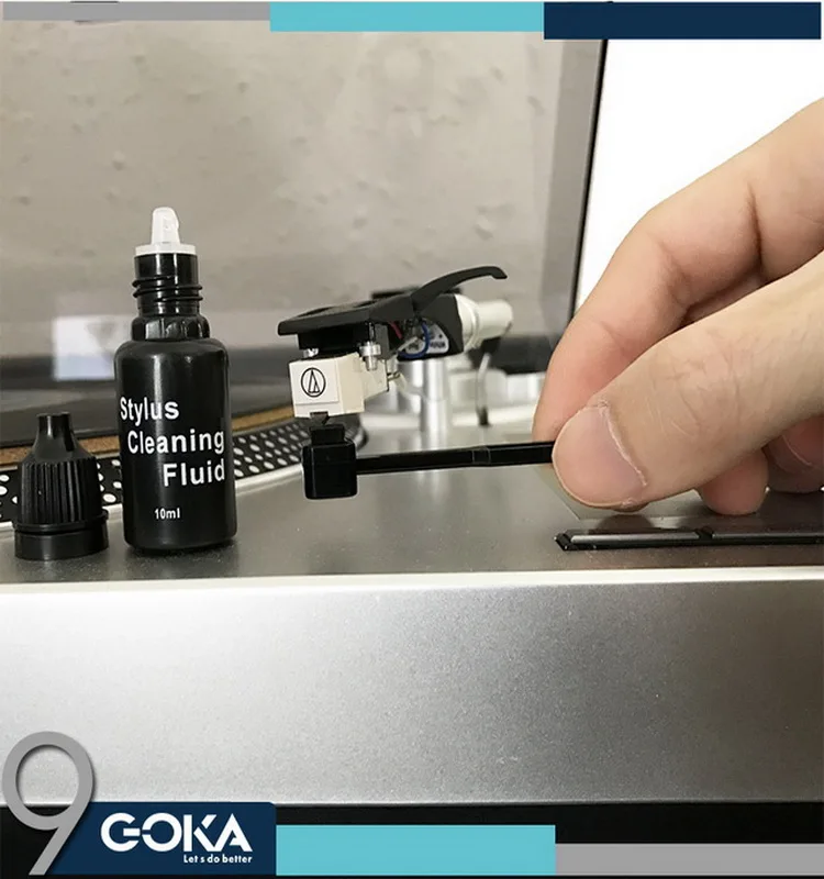 Professional Lp Stylus Cleaner Needle Carbon Fiber Brush Cleaning Kit For Turntable Record Buy