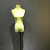 upper body fabric covered female dress form dummy