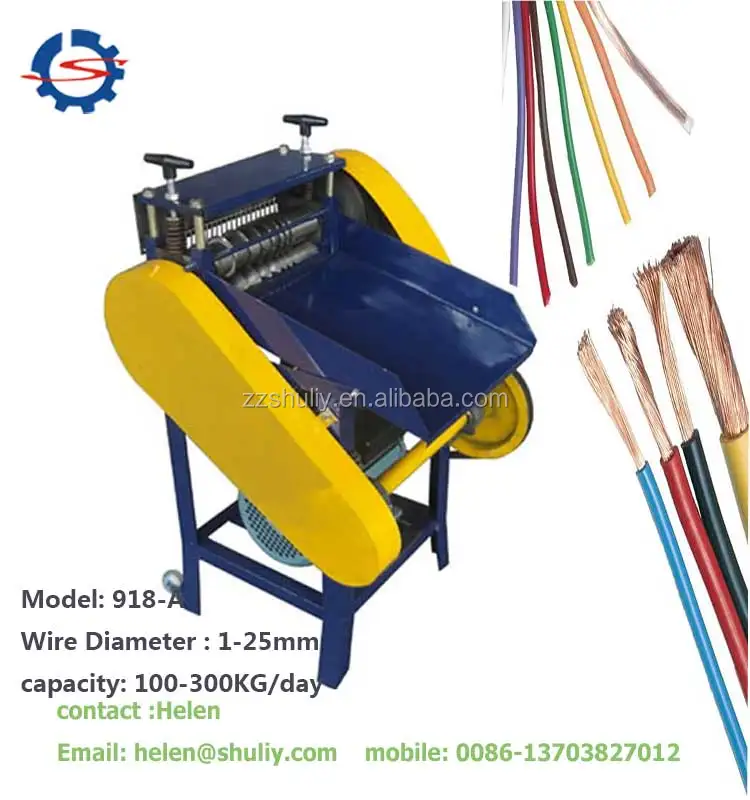Industrial Machinery Copper Scrap Cable Stripper Electric Wire