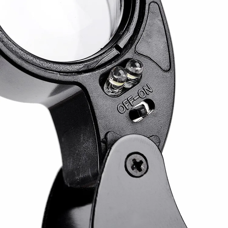 Colour40x Jewelers Loupe Magnifier With Led Light Buy Magnifying