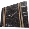 Unique stone shell reef patterned tables top moroccan fossil black marble