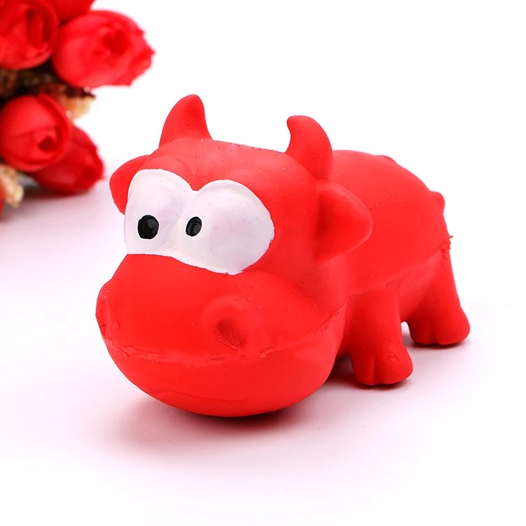 Small Dog Toy Latex Leadfree & Chemicalfree Pet Latex Chew Squeak Toy