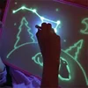 2019 HOT amazon product A3 A4 A5 magic freeze light fluorescent drawing board draw with light