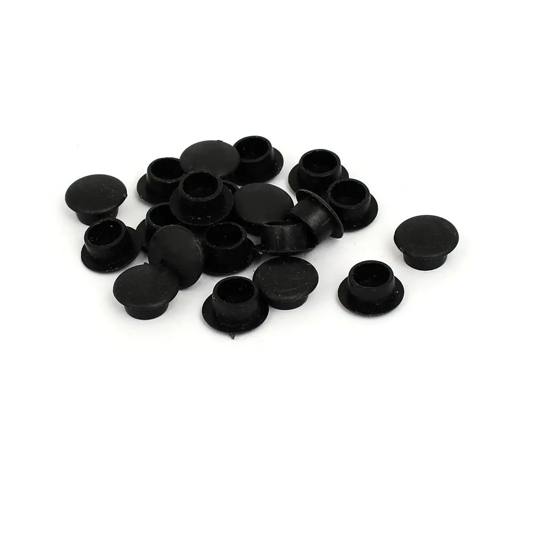 30 Pcs WHITE Plastic Screw Cover Cap Stemfix Suit Head Hole Screws
