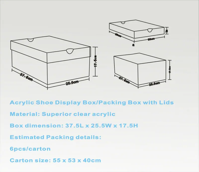 nike shipping box dimensions