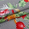 Combined order stripe floral 40s poplin pongee fabric rayon material
