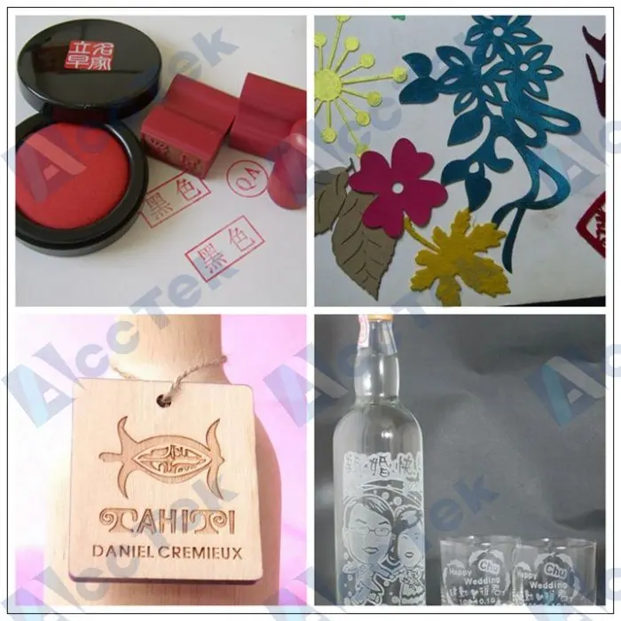 China 60W 80W 100W wood acrylic MDF fabric laser cutting machine/ 6090 co2 laser engraving machine