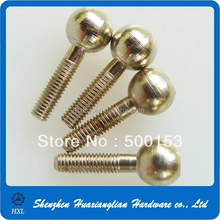 Factory Supply High Precision Stainless Steel Round Ball Head Screw