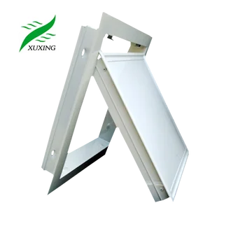 HVAC system aluminum access panel with gypsum board from 