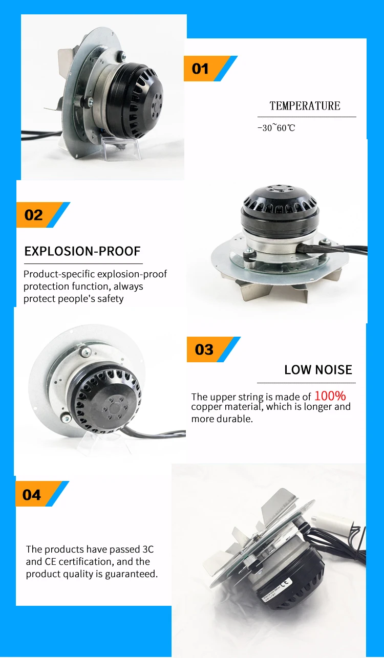 External Rotor Motor, YWF2E-92 - detail 8